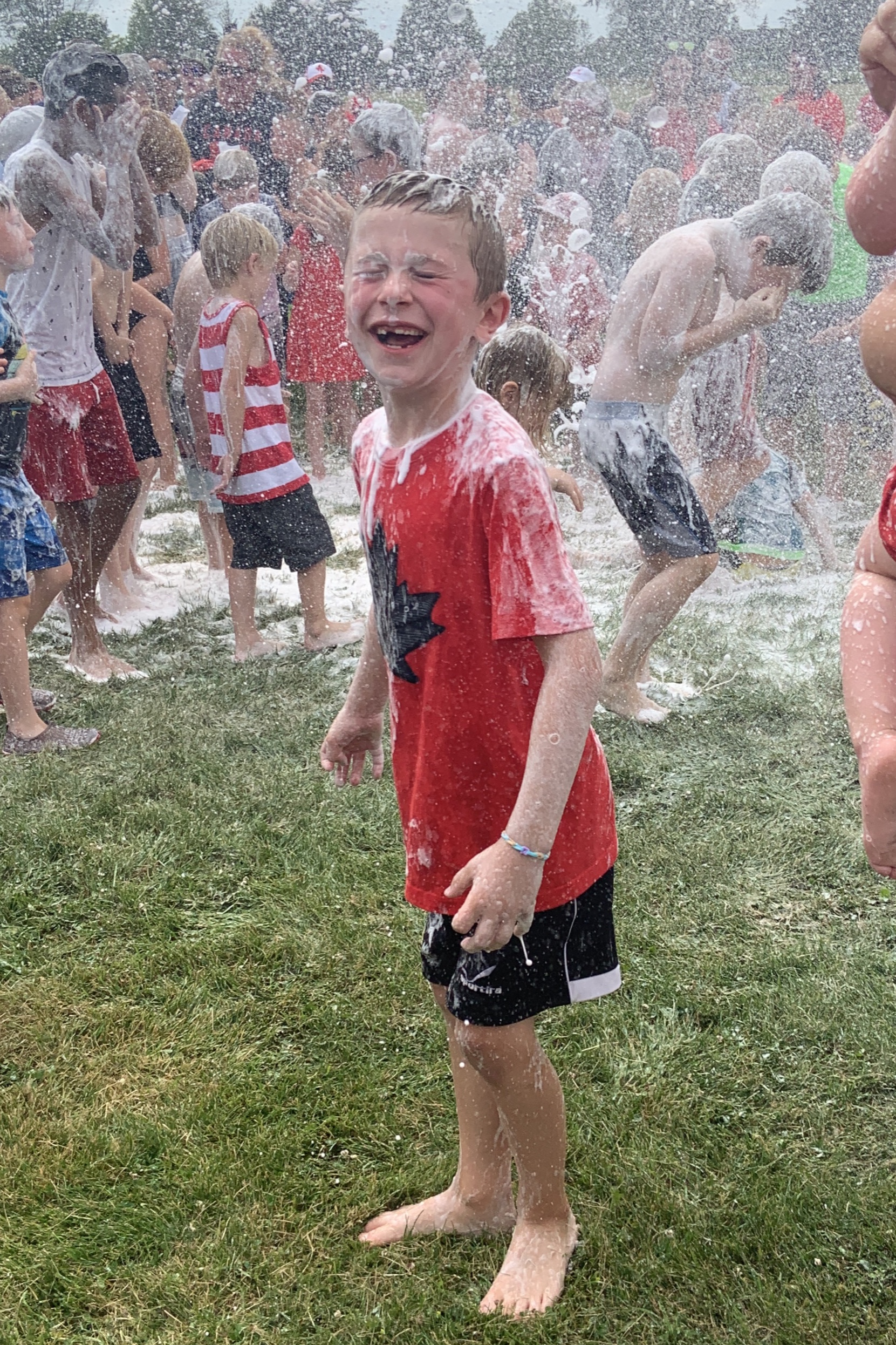 my boys on Canada day